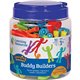 Learning Resources Ages 3+ Buddy Builders Set - Skill Learning: Eye-hand Coordination, Motor Skills, Visual, Imagination, Counti