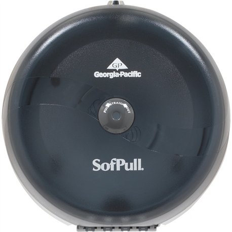 SofPull 1-Roll Centerpull High-Capacity Toilet Paper Dispenser - Center Pull Dispenser - 1 x Roll Center Pull - 10.5" Height x 1
