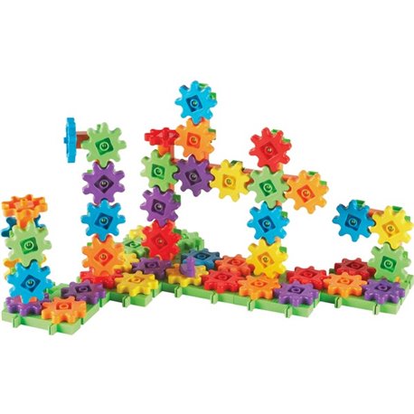 Gears!Gears!Gears! Beginner's Building Set - Theme/Subject: Learning - Skill Learning: Early Skill Development - 3-10 Year - 95 