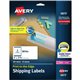 Avery Shipping Labels, Sure Feed, 2" x 3-3/4" , 200 Labels (6873) - 2" Width x 3 3/4" Length - Permanent Adhesive - Rectangle - 