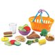 New Sprouts - Play Dinner Basket - 1 / Set - 2 Year - Multi - Plastic