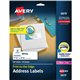 Avery Print to the Edge Shipping Label 1-1/4"x3-3/4" 300 Labels (6879) - 3 3/4" Width x 1 1/4" Length - Permanent Adhesive - Rec