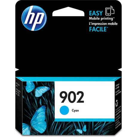 HP 902 (T6L86AN) Original Standard Yield Inkjet Ink Cartridge - Cyan - 1 Each - 315 Pages