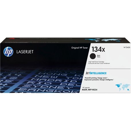 HP 134X Original High Yield Laser Toner Cartridge - Black Pack - 2400 Pages