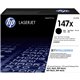 HP 147X Original High Yield Laser Toner Cartridge - Black - 1 Each - 25200 Pages