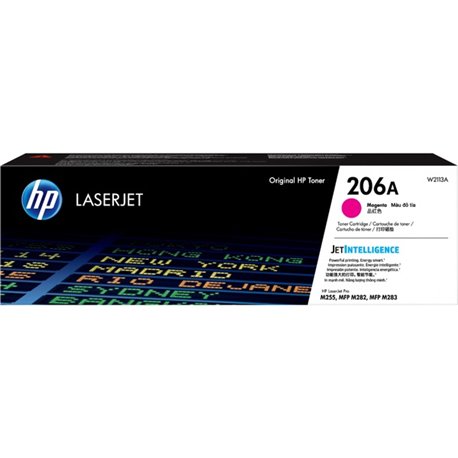 HP 206A Original Standard Yield Laser Toner Cartridge - Magenta - 1 Each - 1250 Pages