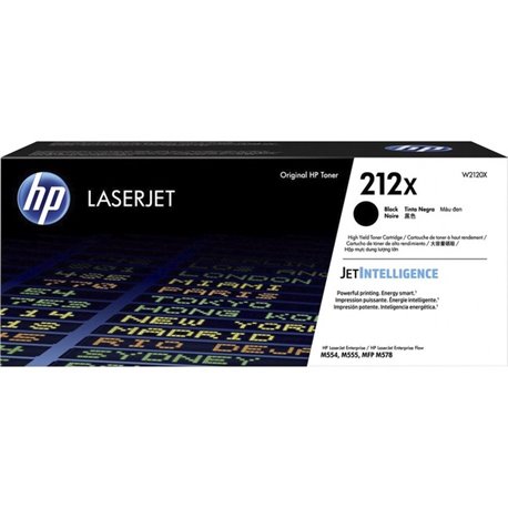 HP 212X Original High Yield Laser Toner Cartridge - Black - 1 Each - 13000 Pages