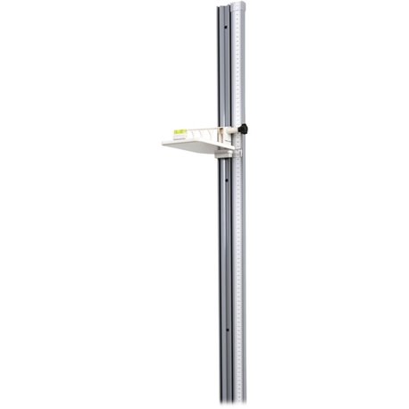 Health o Meter Wall-Mounted Height Rod - 55.5" Length 5" Width - 1/16 Graduations - Imperial, Metric Measuring System - 1 Each