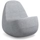 HON Skip Chair - Plastic Seat - Light Gray Plastic Back - Light Gray - Plastic