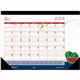 House of Doolittle Seasonal Holiday Academic Desk Pad - Academic - Julian Dates - Monthly - 12 Month - July 2024 - June 2025 - 1