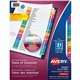 Avery Big Tab Write & Erase Dividers - 5 x Divider(s) - Write-on Tab(s) - 5 - 5 Tab(s)/Set - 8.5" Divider Width x 11" Divider Le