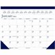 House of Doolittle Perforated Top Desk Pad Calendar - Julian Dates - Monthly - 12 Month - January 2025 - December 2025 - 1 Month