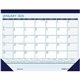 House of Doolittle Contempo Desk Pad - Large Size - Professional - Julian Dates - Monthly - 12 Month - January 2025 - December 2