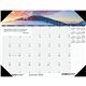 House of Doolittle EarthScapes Mountains Desk Pad - Julian Dates - Monthly - 12 Month - January 2025 - December 2025 - 1 Month S