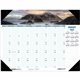 House of Doolittle EarthScapes Coastlines Desk Pad - Julian Dates - Monthly - 1 Year - January 2025 - December 2025 - 1 Month Si