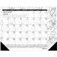 House of Doolittle Academic Doodle Monthly Desk Pad Calendar - Academic - Julian Dates - Monthly - 12 Month - August 2024 - July