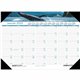 House of Doolittle EarthScapes Sea Life Desk Pads - Julian Dates - Monthly - 12 Month - January 2025 - December 2025 - 1 Month S