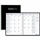 House of Doolittle Black Cover Academic Monthly Planner - Monthly - 14 Month - July 2024 - August 2025 - 1 Month Double Page Lay