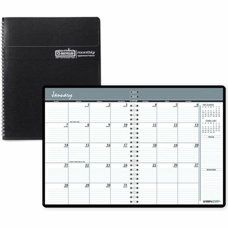 House of Doolittle Expense Log/Memo Page Monthly Planner - Julian Dates - Monthly - 14 Month - December 2024 - January 2026 - 1 