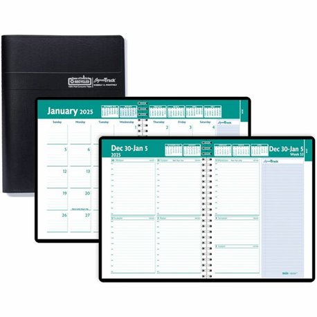 House of Doolittle Express Track Weekly/Monthly Calendar Planner - Julian Dates - Weekly, Monthly - 13 Month - January 2025 - Ja