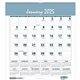 House of Doolittle Bar Harbor Monthly Wall Calendar - Julian Dates - Monthly - 12 Month - January 2025 - December 2025 - 1 Month