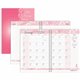 House of Doolittle BCA Pink Cover Monthly Wirebound Journal - Julian Dates - Monthly - 12 Month - January 2025 - December 2025 -