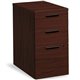 HON 10500 H105102 Pedestal - 15.8" x 22.8"28" - 3 x Box, File Drawer(s) - Flat Edge - Finish: Mahogany