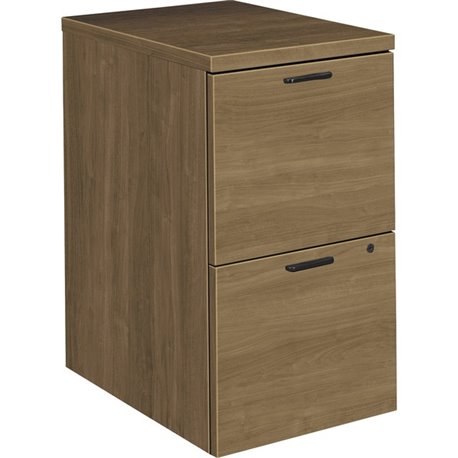 HON 10500 Series Mobile Pedestal | 2 File Drawers | 15-3/4"W | Pinnacle Finish - 15.8" x 22.8"28" - 2 x File Drawer(s) - Finish: