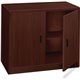 HON 10500 H105291 Storage Cabinet - 36" x 20"29.5" - 2 Door(s) - Flat Edge - Finish: Mahogany