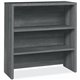 HON 10500 Bookcase - 36" x 14.6"37.1" - 2 Shelve(s) - Material: Laminate - Finish: Sterling Ash - Leveling Glide, Adjustable She