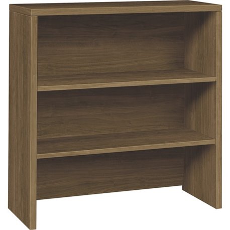 HON H105292 Bookcase Hutch - 36" x 14.6"37.1" - 2 Shelve(s) - Finish: Pinnacle, Laminate