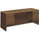 HON H10543 Pedestal Credenza - 72" x 24"29.5" - 4 x Box, File Drawer(s) - Double Pedestal - Flat Edge - Finish: Laminate, Pinnac