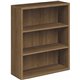 HON H105533 Bookcase - 36" x 13.1"43.4" - 3 Shelve(s) - Finish: Pinnacle, Laminate