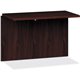 HON 10500 Series Bridge - 42" x 24"29.5" - Square Edge - Finish: Laminate, Mahogany - Scratch Resistant, Stain Resistant - For O