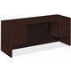 HON 10500 H10565 Credenza - 60" x 24"29.5" - 4 x Box, File Drawer(s) - Flat Edge - Finish: Mahogany