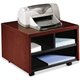 HON H105679 Printer Cart - Metal - 20" Width x 21.5" Depth x 14.1" Height - Mahogany