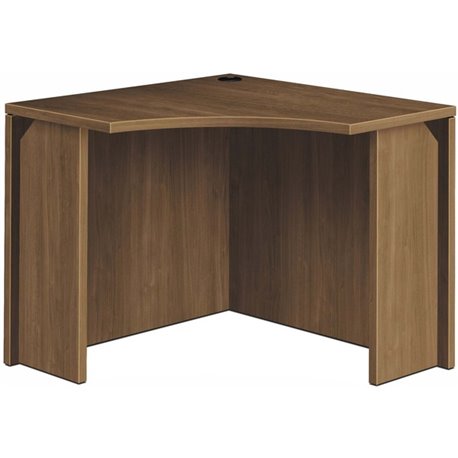 HON H105810 Corner Desk - 36" x 18"29.5" - Finish: Pinnacle, Laminate