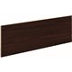 HON 10500 H105854 Back Enclosure - 57.8" x 0.8"18.6" - Flat Edge - Finish: Mahogany