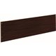 HON 10500 H105856 Back Enclosure - 69.8" x 0.8"18.6" - Flat Edge - Finish: Mahogany