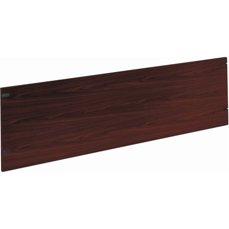 HON 10500 H105857 Back Enclosure - 75.8" x 0.8"18.6" - Finish: Mahogany