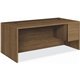 HON H10585R Pedestal Desk - 72" x 36"29.5" - 2 x Box, File Drawer(s)Right Side - Finish: Pinnacle, Laminate