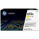 HP 653A (CF322A) Original Standard Yield Laser Toner Cartridge - Single Pack - Yellow - 1 Each - 16500 Pages