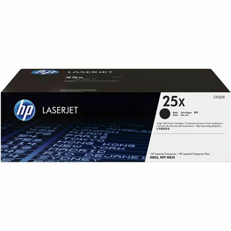 HP 25X (CF325X) Original Laser Toner Cartridge - Single Pack - Black - 1 Each - 40000 Pages