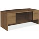 HON H10585R Pedestal Desk - 72" x 36"29.5" - 4 x Box, File Drawer(s) - Double Pedestal - Finish: Pinnacle, Laminate