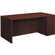 HON 10700 H10701R Pedestal Desk - 66" x 30"29.5" - 3 x Box, File Drawer(s) - Single Pedestal on Right Side - Finish: Mahogany