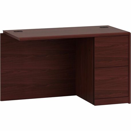 HON 10700 Series File/File Right Return - 2-Drawer - 48" x 24"29.5" - 2 x File Drawer(s)Right Side - Waterfall Edge - Finish: La