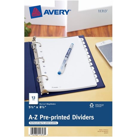 Avery Ring Binder - 1" Binder Capacity - Letter - 8 1/2" x 11" Sheet Size - 250 Sheet Capacity - 3 x Slant Ring Fastener(s) - 2 