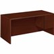 HON 10700 H10783R Pedestal Desk - 66" x 30"29.5" - 2 x Box, File Drawer(s)Right Side - Waterfall Edge