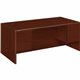 HON 10700 Pedestal Desk - 72" x 36"29.5" - 4 x Box, File Drawer(s) - Double Pedestal - Waterfall Edge - Finish: Mahogany