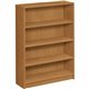 HON 1870 Series Bookcase 36"W - 4 Shelf(ves) - 48.4" Height x 36" Width x 11.5" DepthFloor - Durable, Sturdy, Square Corner, Abr